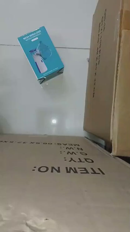 Portable Nebulizer For Asthma – Compact Inhaler Nebulizer Machine For Kids And Adults | Medical Grade Steam Therapy Device For Easy Breathing Relief