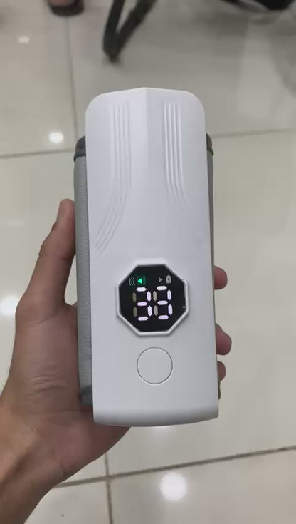 Portable Rechargeable Baby Bottle Warmer | Fast 1-Min Heating, USB Powered, 6 Temperature Levels – Mini & Travel-Friendly Milk Heater for Babies