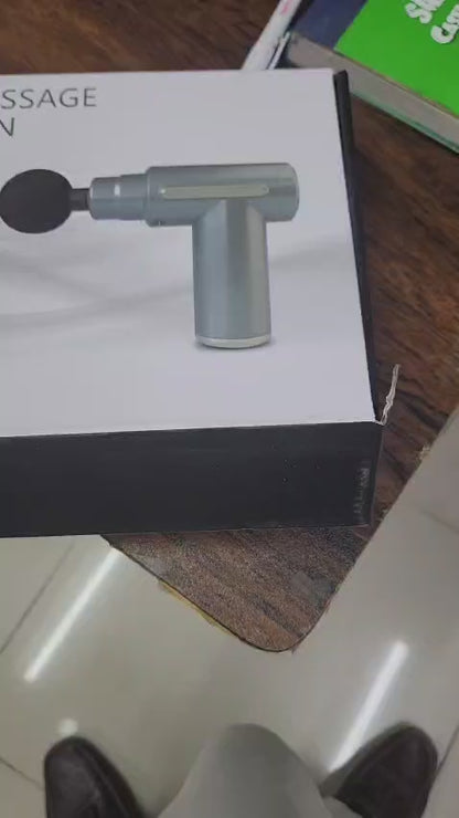 4-in-1 Massage Gun | Deep Tissue Percussion Massager with 4 Attachments | Handheld Electric Body Therapy for Pain Relief, Relaxation & Muscle Recovery